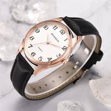 Женские классические часы Zegarek Damski, повседневные кварцевые часы с цифровым циферблатом и кожаным ремешком, женские наручные часы 2022 - купить недорого