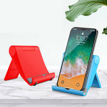 Foldable Universal Mobile Phone Holder For Samsung For IPhone X XS Grip Bracket Tablet Phone Stand Multi-angle Desktop Holder 2024 - buy cheap