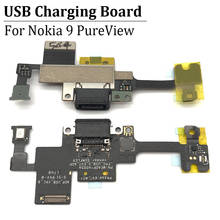 New USB Charging Port Charger Board Flex Cable For Nokia 9 PureView Dock Plug Connector With Microphone 2024 - buy cheap
