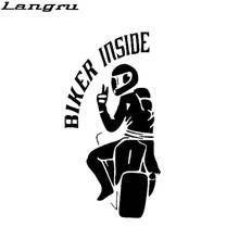 Langru 15*8cm Pegatinas Moto Coche Peace Tuning Sticker Motorsport Biker Inside Moto Vinyl Decals Accessories Jdm 2024 - buy cheap