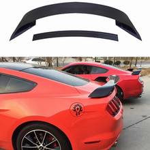 For Ford Mustang ABS material Rear Trunk Spoiler Wing GT350 R style 2015 2016 2017 Auto Racing Car Styling Tail Lip Wing 2024 - buy cheap