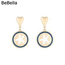 BeBella starfish pendant dangler earrings with matte gold color plated fashion jewelry gift for girls women new 2024 - buy cheap