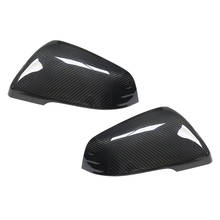 1Pair Carbon Fiber Front Side Door Mirror Cover Cap Trim Shell Fit for Toyota GR Supra 2019 2020 2024 - buy cheap
