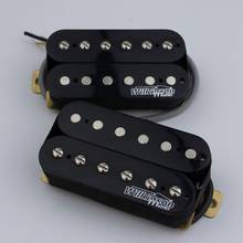 Pastillas Humbucker de guitarra eléctrica Wilkinson, color negro, & Bridg Necke, 1 Juego 2024 - compra barato