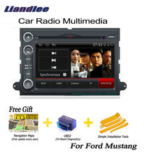 Liandlee For Ford Mustang 2005~2009 2 Din Car Android GPS Navi Navigation Radio TV CD DVD Player Audio Video Stereo OBD2 2024 - buy cheap