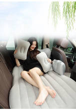 Автомобильная надувная кровать, многофункциональный автомобильный надувной матрас, кровать для путешествий, задняя кровать для сна, дорожные кровати, диван-подушка 2024 - купить недорого