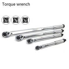 Torque wrench 5-210N.m 1/4 3/8 1/2 Square Drive High-accuracy Car Bike Repair Wrench Precision Hand Tools Spanner Torque key 2024 - buy cheap