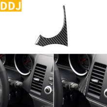 For Mitsubishi Lancer ES DE GTS 2008-2015 Carbon Fiber Right of Speedometer Panel Frame Sticker Cover Trim Car Accessories 2024 - buy cheap