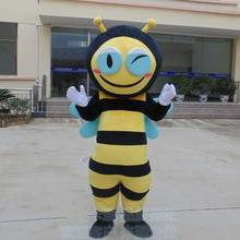 Hot Sale Professional Mascot Costume Adult Size Honest Bee Mascot Costume Cartoon Character Mascotte Christmas Fancy Party Suits 2024 - buy cheap