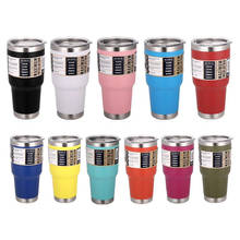 900ML Travel Coffee Mug Water Cup Stainless Steel Thermos Tumbler Cups Double Wall Vacuum Flask Thermo Cups Bottle Thermocup 2024 - купить недорого