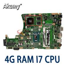 X455LD X455LJ Laptop motherboard for ASUS X455LD/J X455L X455 Y483L W419L W409L F455 Test original mainboard 4G RAM I7 CPU 2024 - buy cheap