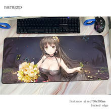 anime padmouse 3d accessory 90x40cm mouse pad Fashion gaming enterprise rubber mats keyboard large mouse mat gamer 2024 - buy cheap