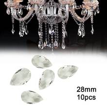 Lighting Crystal Accessories Clear Glass Crystal Prism Spacer Chandelier DIY Suncatcher Faceted Pendant Jewelry U6J5 2024 - buy cheap