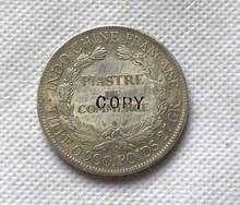 1908-A французский индо-Китай копия серебряной монеты-копия монет медаль памятные монеты 2024 - купить недорого
