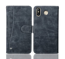 HOMTOM-funda de lujo tipo billetera H5 para teléfono, carcasa de cuero con tapa Vintage de 5,5 pulgadas, bolsa de negocios, cubierta protectora con ranuras para tarjetas frontales 2024 - compra barato