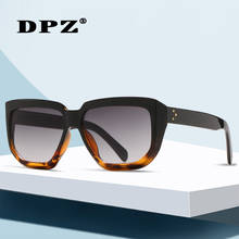 2020 novo polígono óculos de sol feminino gradiente luxo marca designer óculos de sol máscaras uv400 oculos de sol 2024 - compre barato