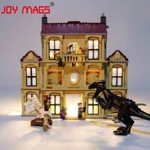 JOY MAGS Only Led Light Kit For 75930 Indoraptor Rampage at Lockwood Compatible With 39118 10928 , NO Blocks Model 2024 - buy cheap