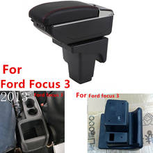 For Ford focus 3 armrest box central Store content focus mk3 armres box with cup holder ashtray with USB interface Generic model 2024 - buy cheap