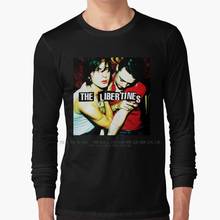 The Libertines-Legend Poster Long Sleeve T Shirt 100% Pure Cotton Big Size The Libertines The Libertines Band Tour 2020 The 2024 - buy cheap