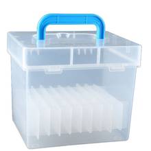 80 Slot Plastic Carrying Marker Case Holder Storage Organizer Box for Paint Sketch Markers-Fits for Markers Pen from 15mm to 18m 2024 - buy cheap