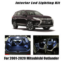 For 2001-2020 Mitsubishi Outlander 1 Xl 2 3 Canbus Vehicle LED interior Map Dome Trunk Light Kit Car Lighting 2024 - buy cheap