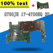 Free board + G750JH Motherboard REV2.1 i7-4700HQ 3D For Asus G750J G750JX Laptop motherboard G750JH Mainboard G750JH Motherboard 2024 - buy cheap