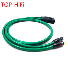 TOP-HiFi Pair Type-SNAKE-1 RCA to XLR Balacned Audio Cable RCA Male to XLR Male Interconnect Cable with MCINTOSH USA-Cable 2024 - buy cheap