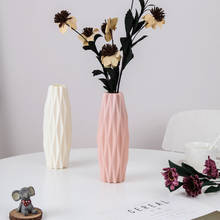 Floreros de Origami de imitación de cerámica, jarrón de flores, plantas de sobremesa, decoración del hogar, bonsái, juguete de flores de belleza 2024 - compra barato