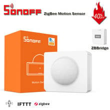 Itead SONOFF SNZB-03 ZigBee движения Сенсор звуковое оповещение через e-WeLink приложение работает с SONOFF ZigBee мост приложение eWeLink IFTTT 2024 - купить недорого