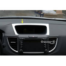 Для Honda CRV CR-V 2012 2013 2014 Автомобильный Garnish детектор отделка ABS хромированная приборная панель метр инструмент комплект подсветки для приборной панели рамка 1 шт. 2024 - купить недорого