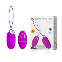 Pretty Love 12 Speed USB Rechargeable Vibrating Eggs Wireless Remote Control Bullet Vibrator Love Egg Adult Sex Toys Products 2024 - buy cheap