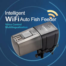 Alimentador para peixes, wi-fi, controle remoto sem fio, alimentador de ração para aquário 2024 - compre barato