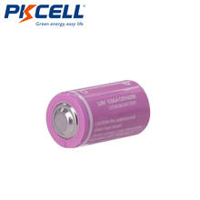 5 pces pkcell cr12450 3v bateria de lítio 600mah 1/2 aa 14250 para presentes câmera lanterna brinquedos baterias digitais 2024 - compre barato