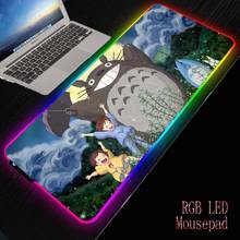 Mrgbest-mousepad rgb para jogos de computador, mouse pad com luz de fundo 2024 - compre barato