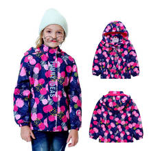 Warm Waterproof Polar Fleece Girls Jacket 2021 Spring Autumn Windproof Jackets Girls Coats Hooded Children Outerwear For 3-12 T 2024 - buy cheap
