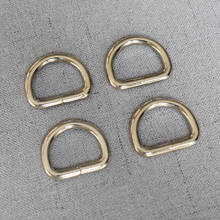 10 Pcs/Lot 20mm Silver Metal DIY Adjustable D Ring Belt Buckle For Bag Cat Collar Dog Collar Buckles Accessories 2024 - buy cheap