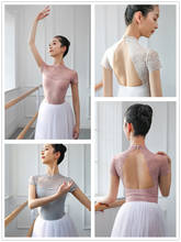 Ballet Leotard For Women New Lace Dancewear Ballerina Dress Gymnastic Suit Backless Leotard For Dance Girls Swimsuit white 2024 - buy cheap