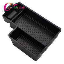 Organizador de coche para VW Golf 6 MK6 R20 GTI SCIROCCO Jetta MK5, compartimento de almacenamiento de apoyabrazos Central, contenedor, accesorios de bandeja 2024 - compra barato