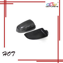 Add On/Replacement Style Gloss Black Carbon Fiber Mirror Cover Rear View Side Mirrors For Audi A4 B7 2004 2005 2006 2007 2008 2024 - buy cheap