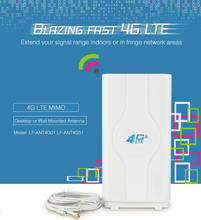 Antena móvil 3G 4G LTE, 88dBi, conector TS9 SMA CRC9, Panel de refuerzo de antena 2024 - compra barato
