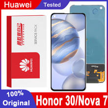 Display lcd para huawei, original, tela de 6.53 polegadas, sensível ao toque, peça de reposição para 30 nova 7 2024 - compre barato