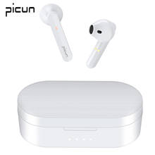 Picun W18 Wireless Earphones TWS Sports Bluetooth 5.0 Headphones In Ear Earbuds Handsfree Mini Dual-mic Noise Canceling Headset 2024 - buy cheap