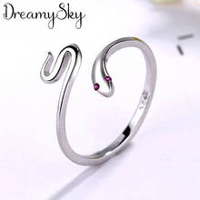 Boho New Charming Snake Ring For Women Men Vintage Knuckle Party Finger Rings Punk Jewelry Girls Gift 2021 2024 - buy cheap