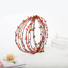 11COLORS 200PCS Diy Wedding Garland Artificial Flower Head Ring Pip Berry Flower Stem Wreath Simulation Flower Bead Acceorry 2024 - buy cheap