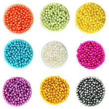 1000pcs 6mm Acrylic Beads Imitation ABS Pearl Beads Spacer Ball Round Plastic Natural Beads For Jewelry Making Necklace DIY 2024 - buy cheap