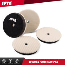 (Single Sale) SPTA 3Inch/5Inch/6Inch Buffer Polishing Wool Pad, Compound Cutting Wool Pad for Automotive,Boat Scratch Removing 2024 - buy cheap