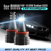 Alta potência led chip livre erro ultra brilhante ip65 h8/h11 led anjo olhos marcador para bmw 2009-2011 3 série e90 sedan (lci) 160w 2024 - compre barato