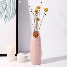 Небьющаяся ваза, имитация керамического цветочного горшка, пластиковые вазы оригами, домашний декор 2024 - купить недорого