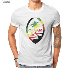 Camiseta con estampado de Guam Seal Rasta para hombre, camisetas estéticas estampadas, regalo para parejas, venta al por mayor, 86925 2024 - compra barato
