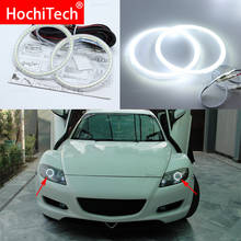 Для Mazda RX8 Rx-8 2004-2008 супер яркий белый цвет 3528 SMD комплект светодиодов «глаза ангела» дневные ходовые огни DRL 2024 - купить недорого